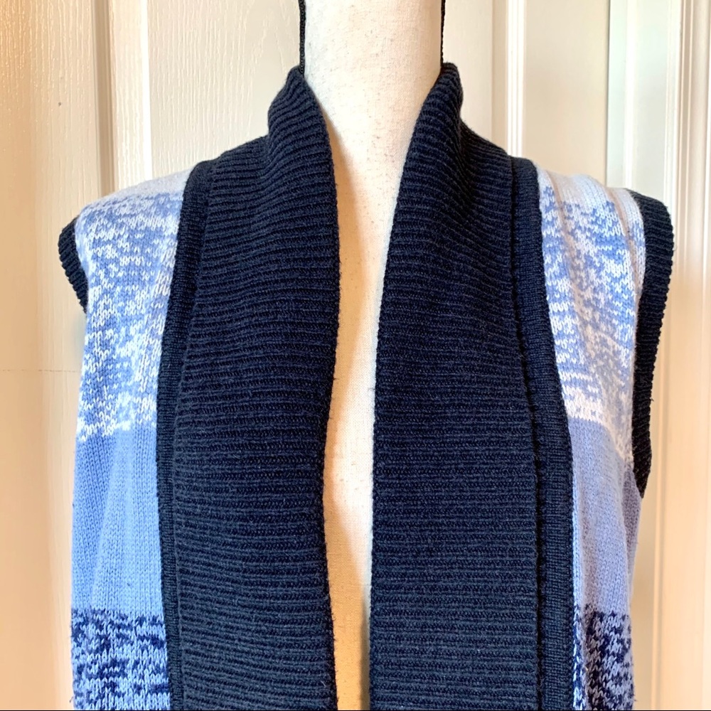 ANN TAYLOR Sleeveless Open Sweater Vest—SZ. Med - Picture 4 of 13